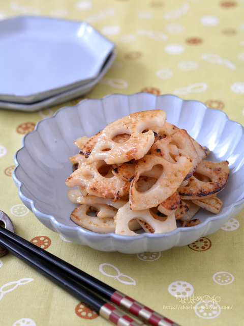 れんこんのからし炒め_macaroni2109