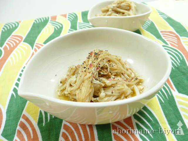 トースターで！コリコリえのきのエ酢ニック