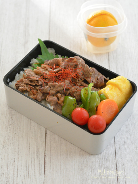 お弁当231019_牛焼きたれ