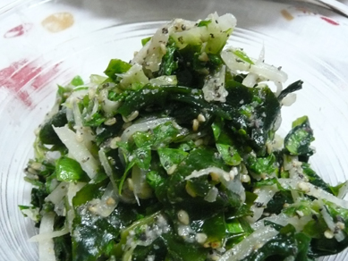 セロリとワカメのゆかり２