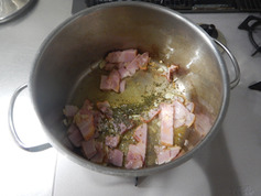 白菜ベーコンのスープ煮190212-P1