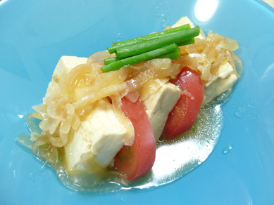 豆腐のぷるぷるマリネ