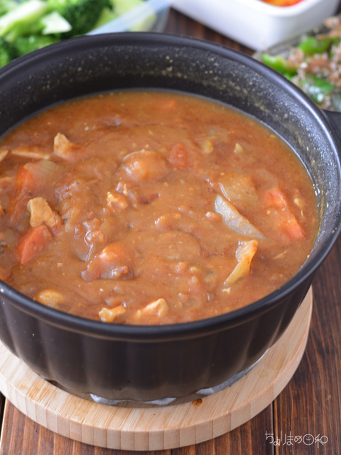 作り置き200106_チキンカレー