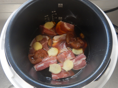 豚肉の梅煮P1
