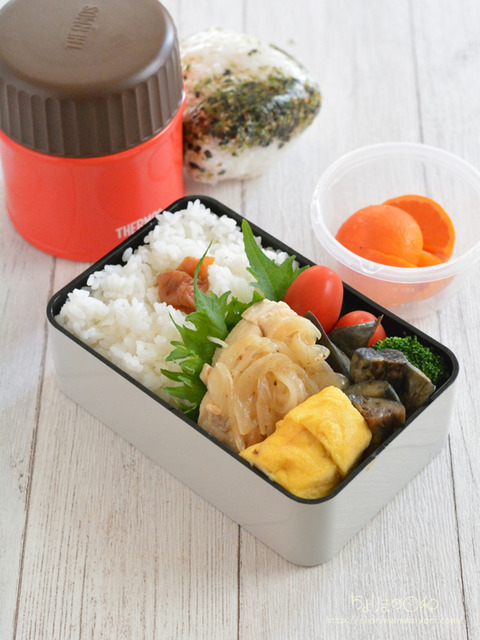 お弁当230510_新玉チキン