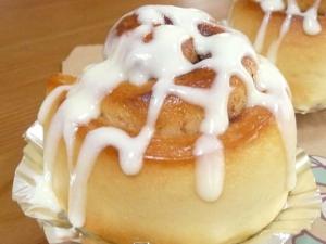 シナモンの香りとほのかにチーズ