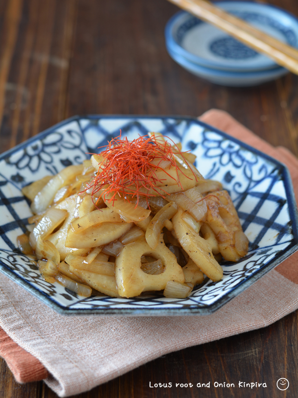 れんこんと玉ねぎのきんぴら 常備菜 定番野菜をプラス と餃子のごはんの日 焼き 揚げ 炒め 野菜類 ちょりまめ日和 ちょりママ 西山京子 オフィシャル料理ブログ Powered By ライブドアブログ