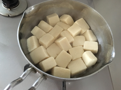 晩ごはん190706_高野豆腐の白だし煮P2