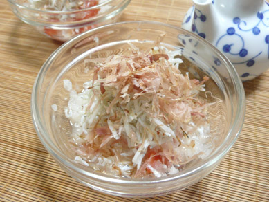 トマトのしらすおろし和え