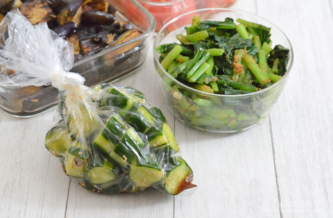 作り置き240814_ピリ辛きゅうり