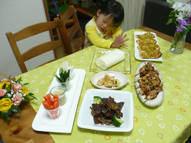 誕生日メニュー