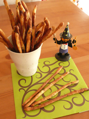 おさつ黒ごまプレッツェル