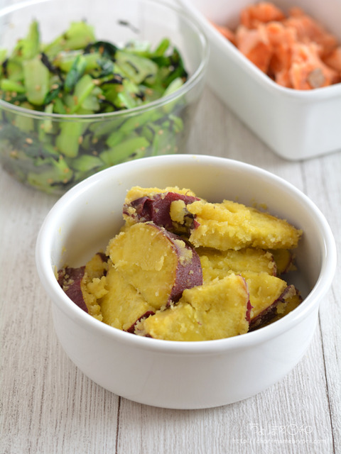 作り置き210606_さつまいものアーモンド