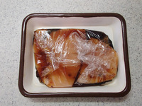 メカジキの黒酢照り焼きP