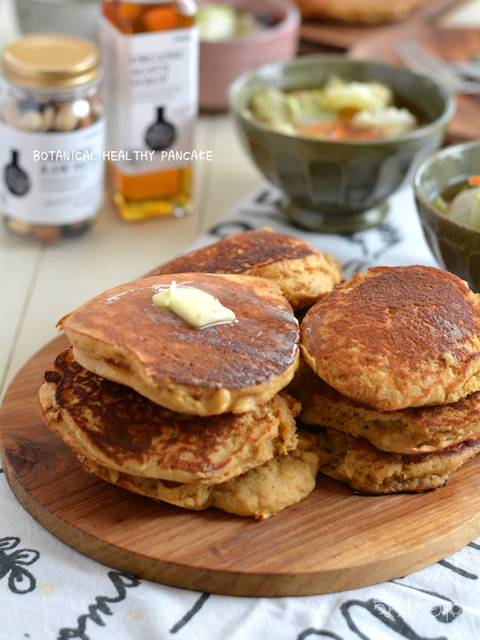 昼ごはん190727_ボタニカルヘルシーパンケーキ
