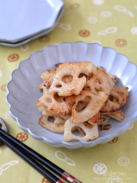 れんこんのからし炒め_macaroni2109-2