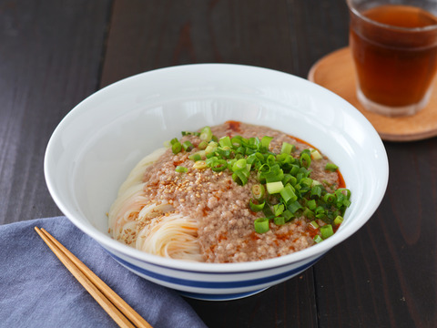 ピリ辛そぼろあんそうめんR4