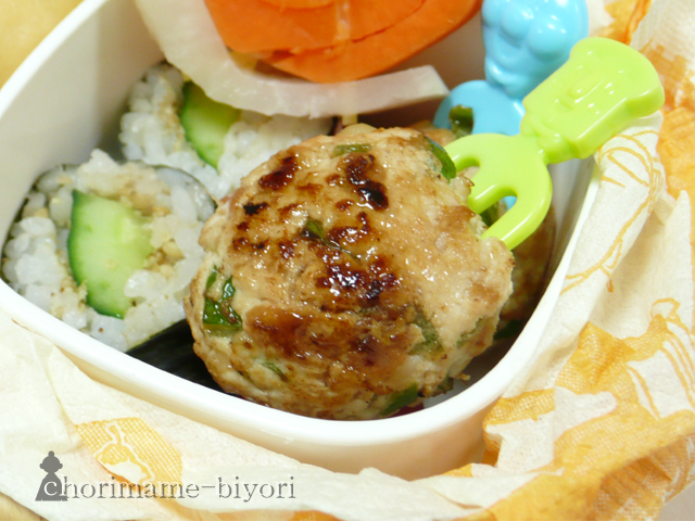 チーズ入り梅つくね