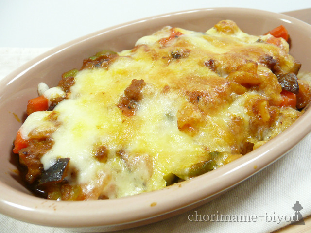 晩御飯1113ミートグラタン