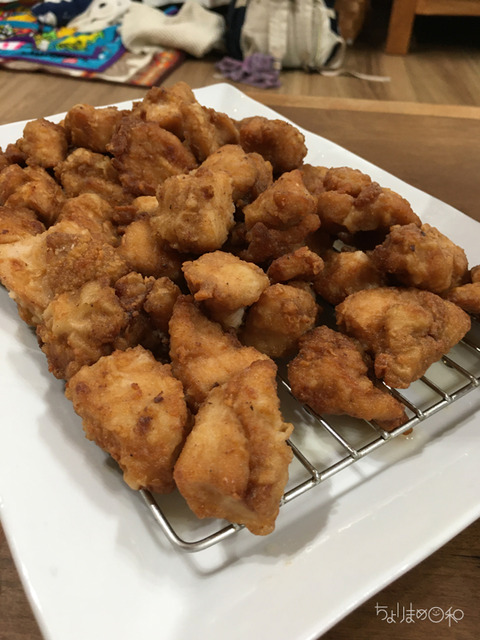 ホームパーティー191026_薄衣米粉から揚げ