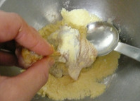 手羽元チューリップから揚げ衣