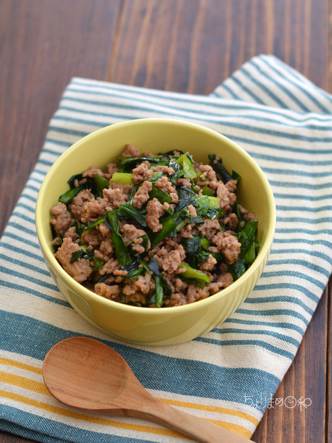 ひき肉とニラのオイナンプラー炒め2