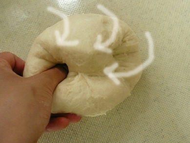 チョコbabyチェリーパン生地2