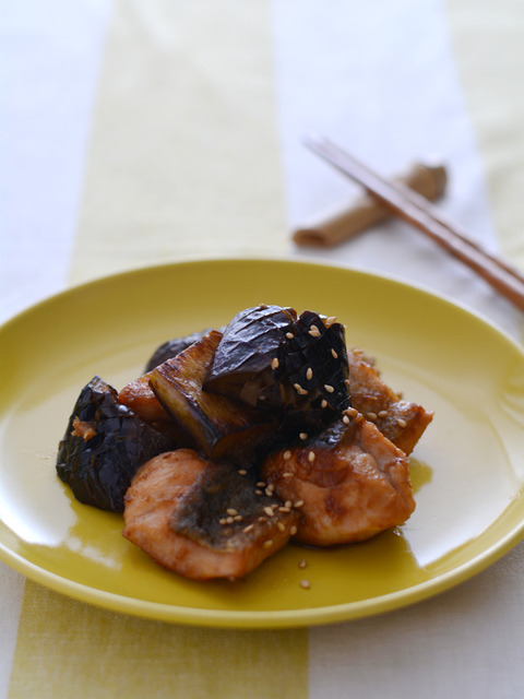 鮭となすのしょうが焼きR2