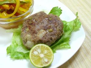 長いも入り牛肉ハンバーグ