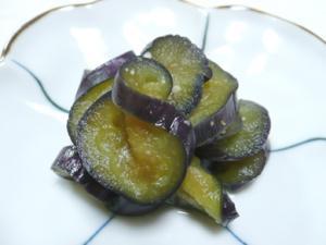 茄子のはちみつ味噌蒸し