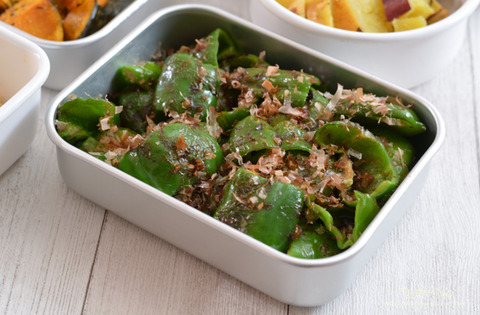 作り置き211021_ピーマンのおかか醤油