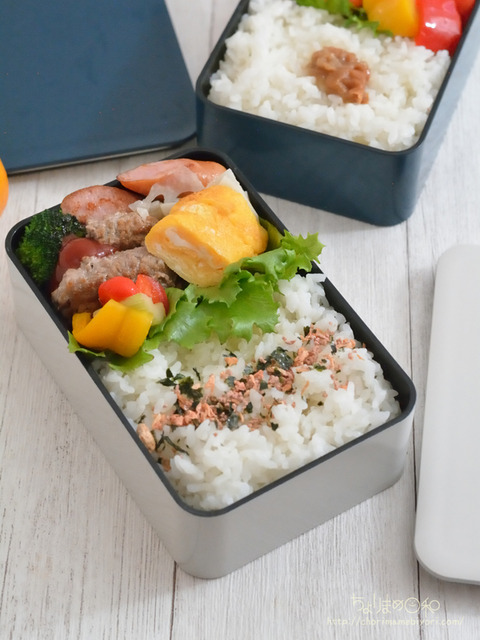 お弁当221115_切りっぱなしハンバーグ