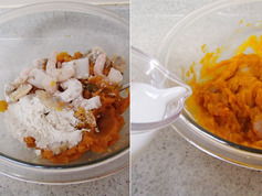 かぼちゃのシーフードシチューグラタンP3