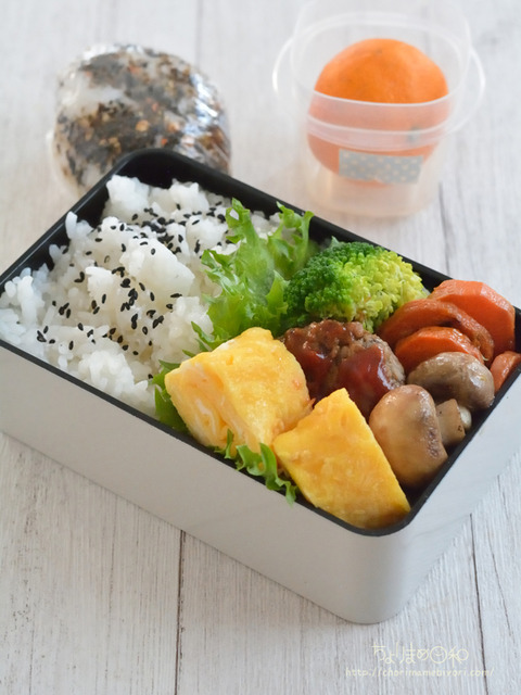 お弁当231124_ハンバーグ