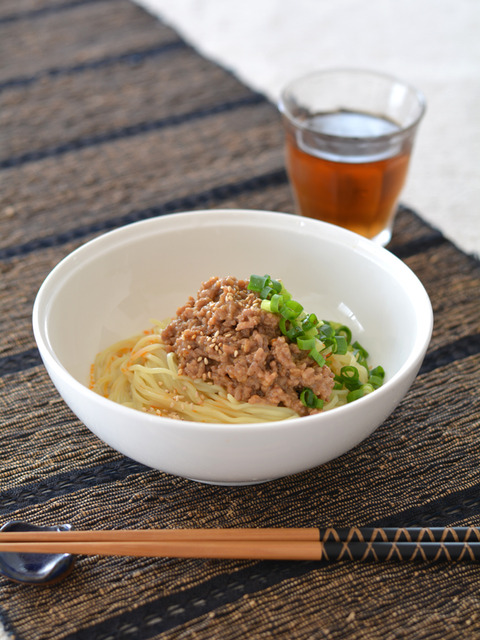 豆乳仕立ての汁なし担々麺R