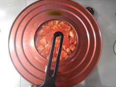 豚トマフライパン蒸し 野菜増し増し190608-P5