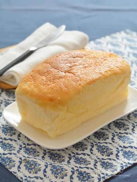 パウンド型で作る米粉のスフレヨーグルトケーキ_富澤2410