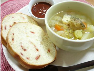 クリームチーズサラミウランド２