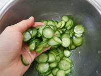 きゅうりの炒め漬物P