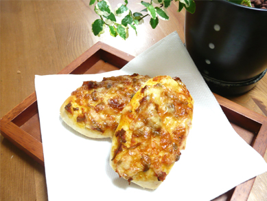 ポピーシードのスティックピザ