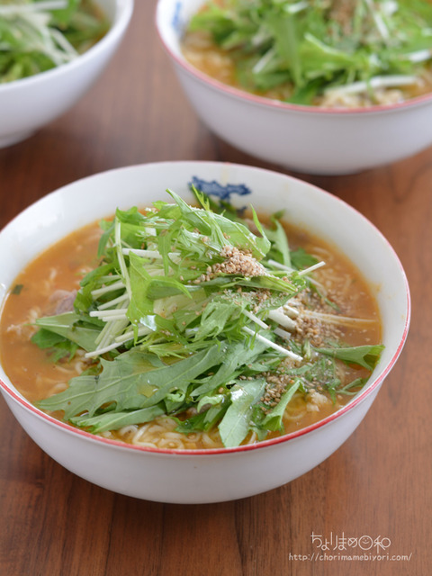 昼ごはん_あんかけ辛みラーメン