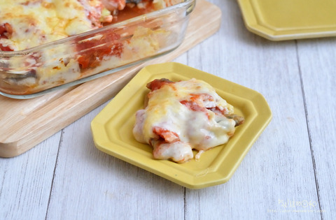 晩ごはん221008_サンマのトマトチーズ焼き3