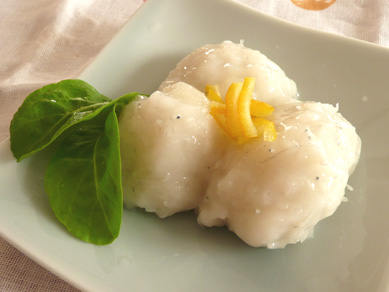 しらす大根白玉餅