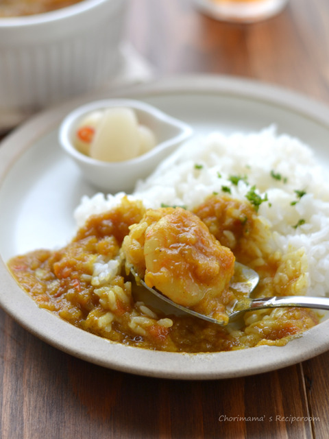 レンジで8分 究極エビカレー4