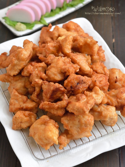 晩ごはん220405_唐揚げ2