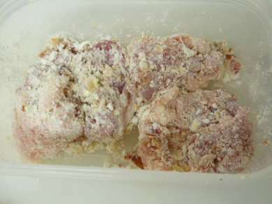 梅みりん鶏から揚げ下味