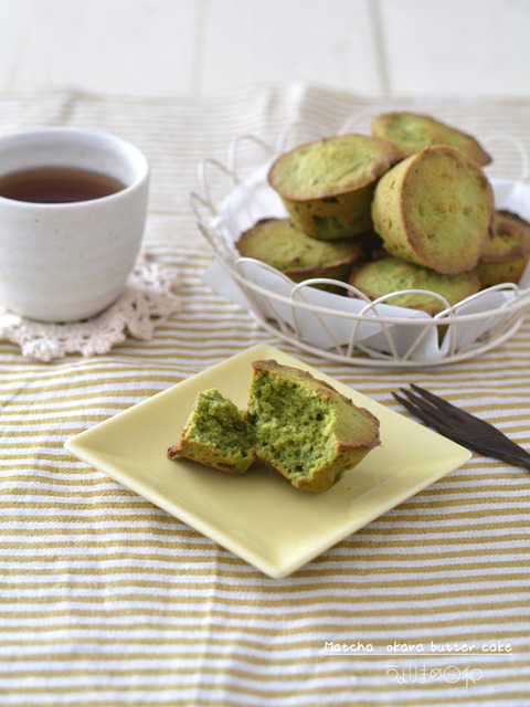 抹茶おからバターケーキ_TOMIZ202003
