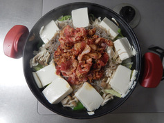 スタミナ牛豆腐の蒸し鍋191112-P1