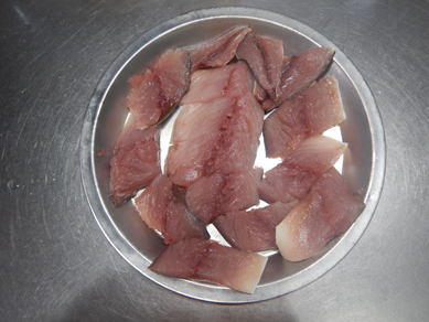 晩ごはん200729_サバの唐揚げ_P1