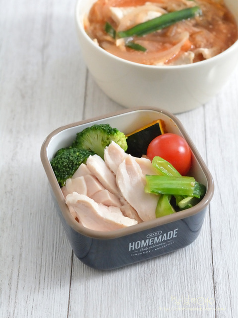 お弁当240126_低温調理塩鶏